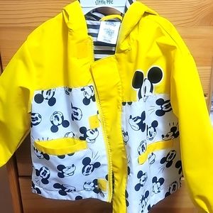 Mickey mouse rain jacket size 2 T